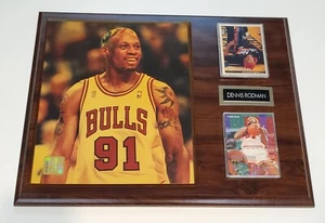Rare Officially Licensed NBA Product Holo ’95-’96 Dennis Rodman #91 Photo & Card - Picture 1 of 5