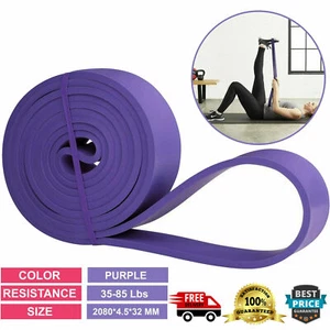 Bandas de resistencia bucle de látex botín deportes fitness hogar yoga gimnasio conjunto de ejercicios - Imagen 1 de 25