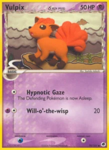 Carta pokemon Vulpix δ Delta Species (DF 70)-EX L'Isola dei Draghi-C - lingua EN - Imagen 1 de 1