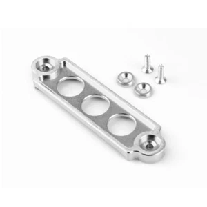 Silver Battery Tie Down Hold Bracket Lock Anodized for CRX 88-00 - Picture 1 of 7