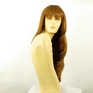 Perruque femme longue blond foncé ref NOEMIE en 27 - Foto 1 di 8
