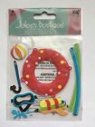 Jolee's Scrapbooking Stickers POOL TOYS Beach ball Snorkel Water Gun Noodles