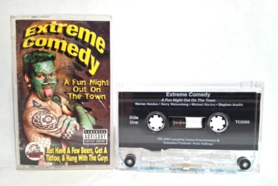 Vintage 2004 Original Extreme Comedy A Fun Night Out On The Town Cassette Tape - Image 1 of 4