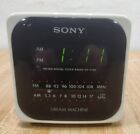 Vintage Sony Dream Machine White Cube AM/FM Alarm Clock Radio ICF-C120