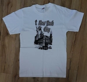 New York Skyline 80er Jahre "World Trade Center" T-Shirt Herren Gr. Small Neu - Bild 1 von 4