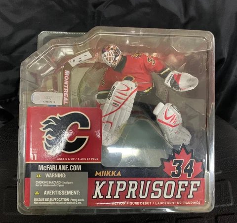 McFarlane 2005 Miikka Kiprusoff Calgary MCFARLANE NHL series 11 Cover