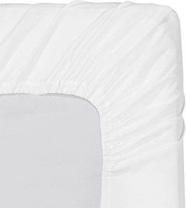 Deep Pocket Fitted Sheet Easy Care Deep Pocket Bed Sheets Utopia Bedding - Picture 1 of 115
