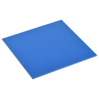 Feuilles acryliques PMMA colorées non transparentes 6 x 6 pouces bleu clair pour verre, à faire soi-même