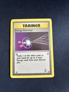 Energy Retrieval - 110/130 - Uncommon Base Set 2 Pokemon Trainer Card - Picture 1 of 10
