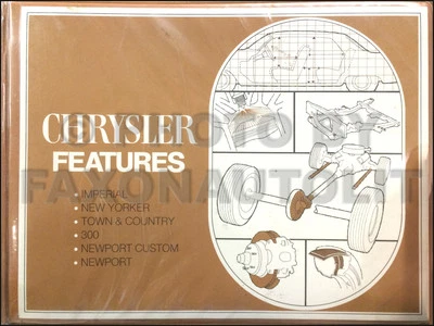 1971 Chrysler данных книга дилер альбом 300 Imperial New Yorker Newport особенности - Изображение 1 из 4