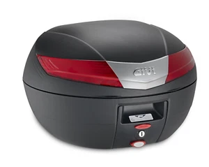 Suzuki GLADIUS 650 2009 > 2016 TOP BOX Set 40 L Monokey Case GIVI V40N + SR121 - Picture 1 of 9