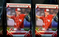 Emerson Hancock  2023 Arkansas Travelers #22 Rookie RC Seattle Mariners Choice