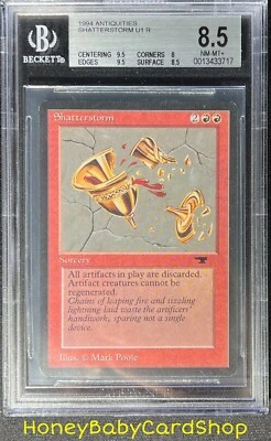 MTG Antiquities 1994 Shatterstorm BGS 8.5 NM/MT+ Old School 93/94 - Image 1 of 4