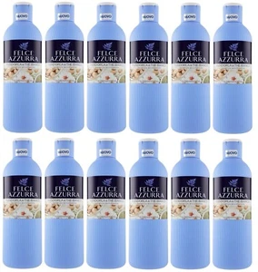12erPack Felce Azzurra Bagnodoccia Mandel Weißer Tee Körperwäsche,Duschgel 650ml - Bild 1 von 7