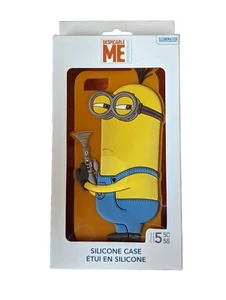 Despicable Me Minion Made Silicone Case iPhone 5, 5c, 5s Cell Protector ~ NWB - Picture 1 of 6