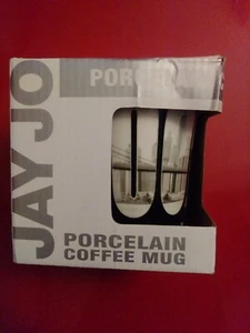 Jay Joy Weiß Porzellan Brooklyn Kaffeebecher - Bild 1 von 2