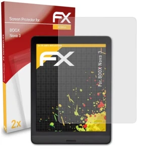 Film de protection d'écran atFoliX 2x pour Onyx Boox Nova 3 mat et antichoc - Photo 1/8