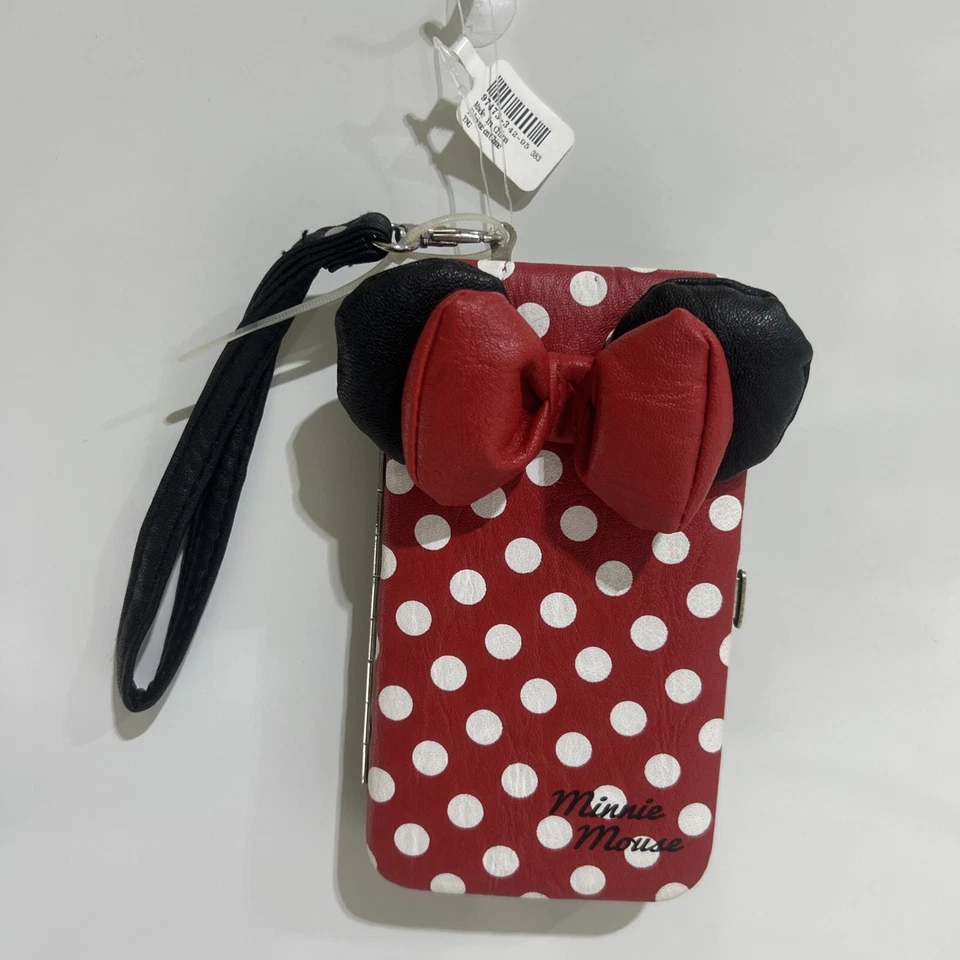 Disney Minnie Mouse Polka Dot Bow Apple iPhone 7 Or 8 Plus Cell Phone Case NEW - Image 1 of 4