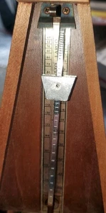 WOW! Madera vintage "Seth Thomas Metronome De Maelzel". Hecho en CT. Excelente! - Imagen 1 de 7