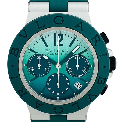 Reloj usado para hombre BVLGARI BB40ATCH caja verde tamaño 40 mm #81026 Foto 1 de 4