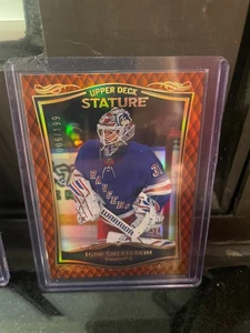 2023-24 Upper Deck Stature #14 Igor Shesterkin RED #'d 006/199 - Picture 1 of 1