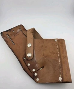 Funda de taladro de cuero Pittsburgh R-410 bolsa para pistola de tornillo con correa a presión - Imagen 1 de 2
