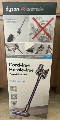 Dyson V8 Animal Plus Stick Vacuum Cleaner w/original box extra  filters/battery - Image 1 of 4