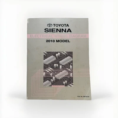 Toyota Sienna Van 2010 OEM taller servicio reparación manual cableado diagramas esquemas Foto 1 de 4