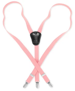 Boy's SUSPENDERS Y Shape Back Elastic with Clips Children's Kid's Suspender - Picture 1 of 53