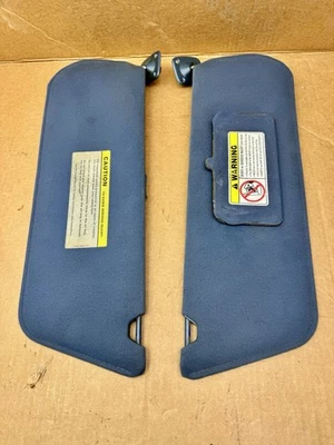 Juego de parasol azul Bronco Ford F-150 F-250 1987-1996 par de espejos retrovisores de tela OEM Foto 1 de 4