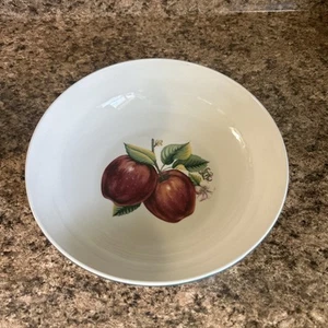 Vintage China Pearls Casuals Apple Serving Bowl Vintage 9 In Serving Bowl - Picture 1 of 3