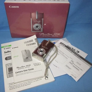 Canon PowerShot SD10 Digital Elph, No Charger - Picture 1 of 4