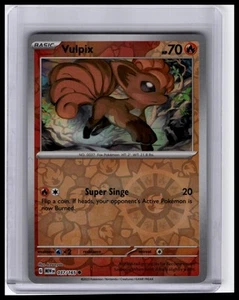 SV: Scarlet & Violet 151 #037/165 Vulpix Reverse Holo - Imagen 1 de 2