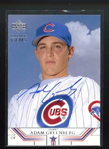 2002 Upper Deck ADAM GREENBERG Signed Card autograph auto CUBS MARLINS UNC - Picture 1 of 1