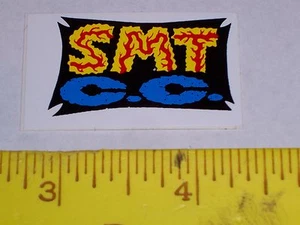 Vintage 80er SMT SKATE MASTER TATE & THE CONCRETE CREW NOS SKATE SKATEBOARD AUFKLEBER - Bild 1 von 1