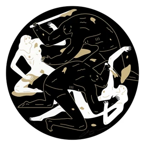 Cleon Peterson 'La revolución es una madre que se come a sus hijos' - Juego de 2 impresiones - Imagen 1 de 2