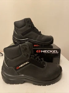 Stivali da lavoro alta sicurezza Uvex Heckel Suxxeed Offroad S3 CI SRC -ToeCap - Nero - Foto 1 di 15