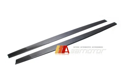 Carbon Fiber MP Side Skirt Extensions Set fits 2014-2020 BMW F80 M3 / F82 F83 M4 - Image 1 of 4