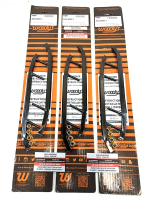3 PACK - Woodys 8" ACE Flat Top Carbide Runners Ski-Doo 2006-2024 - AS8-9600 - Изображение 1 из 4