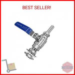 npt 1/2 home brew bulkhead ball valve stainless steel 304 for Homebrew beer Kett - Picture 1 of 2