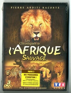 COFFRET 3 DVD ★ PIERRE ARDITI - L'AFRIQUE SAUVAGE ★ NEUF SOUS BLISTER - Picture 1 of 2