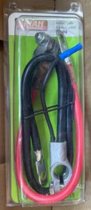 20" Top Post Positive & Negative Battery Cable 2 Gaug - Picture 1 of 3