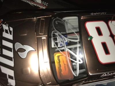 Amplificador Chevy autografiado por Dale Earnhardt Jr 2009 cromo dorado 1/24 certificado de autenticidad firmado Foto 1 de 2