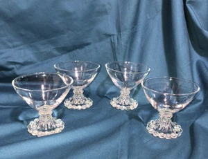 Lot of 4 - Vintage '50's Anchor Hocking Berwick/Boopie Champagne Glass - Picture 1 of 8