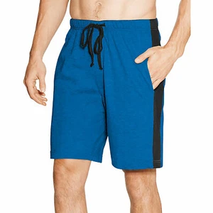 Hanes Men's Logo Waistband Striped Shorts 2-Pack-01005/2 - Picture 1 of 2