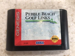 PEBBLE BEACH GOLF LINKS ORIGINAL SEGA GENESIS JUEGO CARTUCHO SOLO NES HQ - Imagen 1 de 1