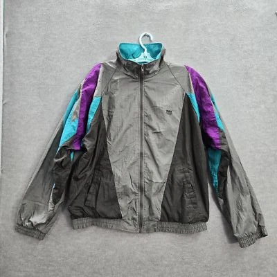 Chaqueta cortavientos retro vintage de Estados Unidos Olympic para hombre L gris años 90 Foto 1 de 4