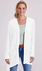 NWT New Fresh Produce White Skipper Cardigan Sweater One Size Fits Most $79 - Picture 1 of 2