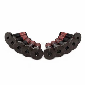 10 pernos de rotor de disco frontal negro titanio bmw r1250GS tornillos bloqueo de rosca - Imagen 1 de 2