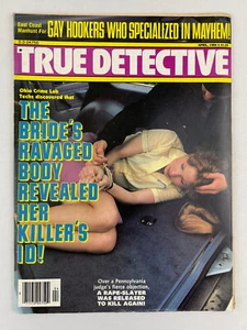True Detective Magazine, April 1984, Vintage True Crime Stories, Pulp - Imagen 1 de 4